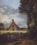 John Constable A cottage in a cornfield oil painting reproduction